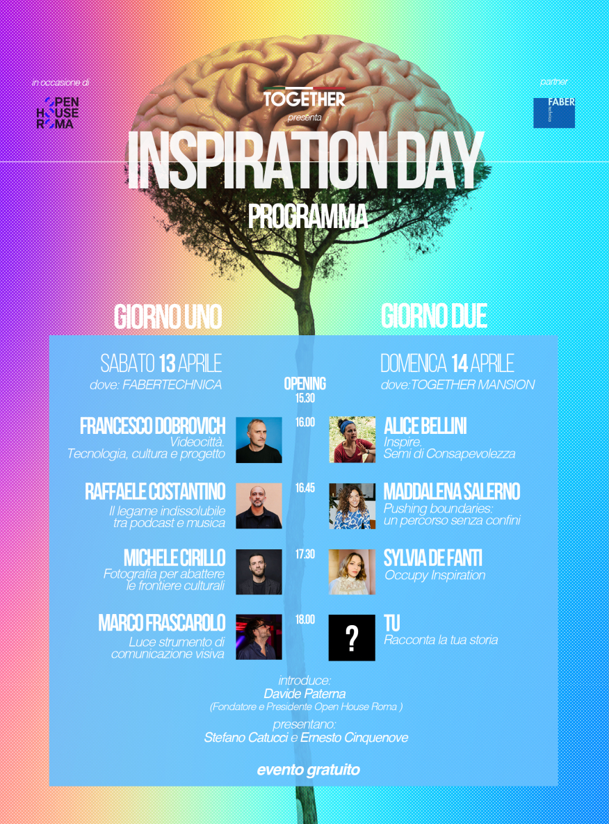 Inspiration Day - programma doppio UFFICIALE