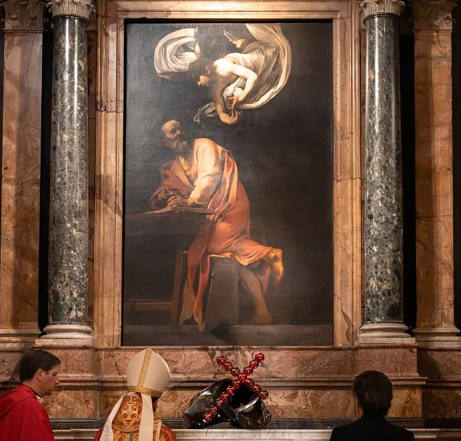 La Croix di Jean-Michel Othoniel, San Luigi dei Francesi